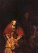 REMBRANDT Harmenszoon van Rijn, The Return of the Prodigal son